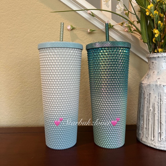 Starbucks Frozen and Blue Green Philippines Exclusive Studded Tumbler (Set) - Picture 3 of 6